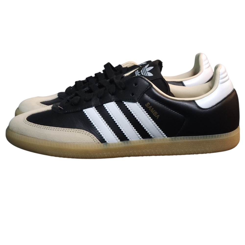 🚫SOLD🚫Adidas Samba OG Core Black Cloud White Gum Sneakers JS3832 - Picture 5 of 12